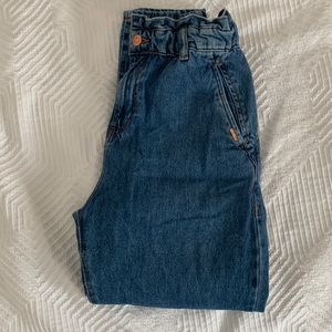 Zara paperbag jeans